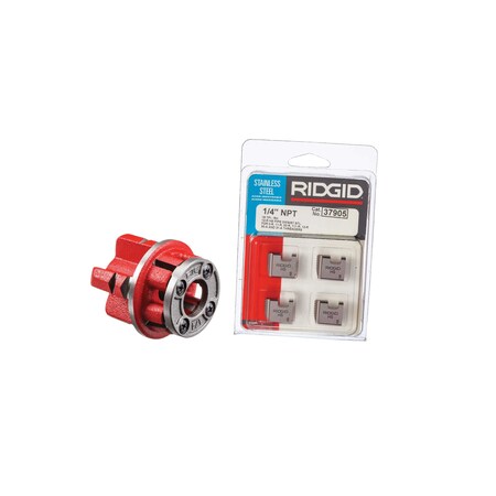 Ridgid 1/4" High-Speed for Stainless Steel Die Head 37135